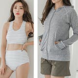 ラッシュガード フードパーカー&ショートパンツ ビキニセット | レースレディース | 詳細画像18