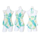 リーフ柄 カバーアップ付き タンキニ | レースレディース | 詳細画像19