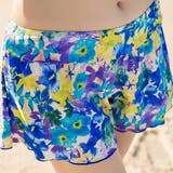 花柄ショートパンツ付き フリルビキニ 水着3点セット | レースレディース  | 詳細画像15 