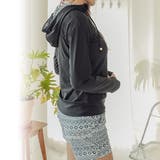 フード付き長袖ラッシュガード ショートパンツ 2点セット水着 | レースレディース | 詳細画像10