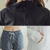 フード付き長袖ラッシュガード ショートパンツ 2点セット水着 | レースレディース | 詳細画像19