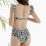 フリルスリーブモノキニデザインワンピース水着 かわいい 女性 | レースレディース | 詳細画像16