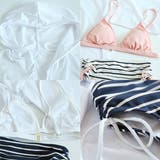 カバーアップ付き ハイウエストビキニ 水着3点セット | レースレディース | 詳細画像19