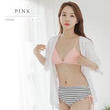 カバーアップ付き ハイウエストビキニ 水着3点セット | レースレディース | 詳細画像4