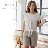 半袖Tシャツ ショートパンツ付 フレアホルタービキニ | レースレディース | 詳細画像15