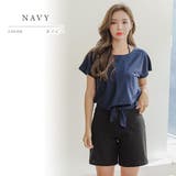 半袖Tシャツ ショートパンツ付 フレアホルタービキニ | レースレディース | 詳細画像9