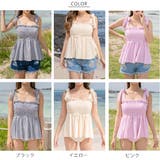 デニムパンツ付き 3点セット チェック柄 | レースレディース | 詳細画像2