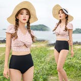 ビキニセット 水着2点セット 袖付き水着 | レースレディース  | 詳細画像5 