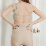 オーバーシャツ付き ワンショールダーワンピース水着2点セット かわいい | レースレディース | 詳細画像10