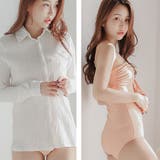 オーバーシャツ付き ワンショールダーワンピース水着2点セット かわいい | レースレディース | 詳細画像16