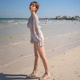 ビキニセット 水着2点セット 袖付き水着 | レースレディース | 詳細画像15