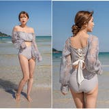 ビキニセット 水着2点セット 袖付き水着 | レースレディース | 詳細画像16