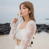 ビキニセット 水着2点セット 袖付き水着 | レースレディース | 詳細画像5