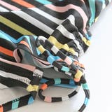 レースカバーアップ付 ボーダータンキニ 水着4点セット | レースレディース | 詳細画像18