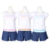 カバーアップ付 ボーダータンキニ 水着4点セット | レースレディース | 詳細画像19