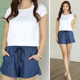 カバーアップ付 ボーダータンキニ 水着4点セット | レースレディース | 詳細画像7