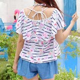 オフショルカバーアップ付 ビキニ 4点 | レースレディース | 詳細画像11