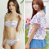 オフショルカバーアップ付 ビキニ 4点 | レースレディース | 詳細画像9