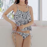 ショートパンツ付き フリルセパレート 水着3点セット | レースレディース | 詳細画像16