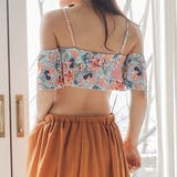 ロングスカート付き オフショルダービキニ 3点セット | レースレディース | 詳細画像16