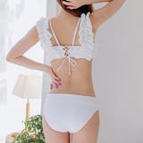 肩フリル ビキニ 水着2点セット | レースレディース  | 詳細画像5 