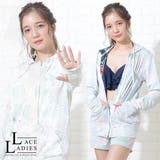 水着 ラッシュガード UVカット | レースレディース | 詳細画像1
