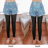 水着 UVカットショートパンツ付きレギンス ショートパンツ | レースレディース | 詳細画像12