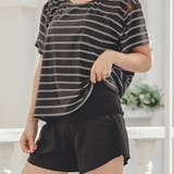 カバーアップ ショートパンツ付きタンキニ2点セット水着 セパレート水着 | レースレディース | 詳細画像5