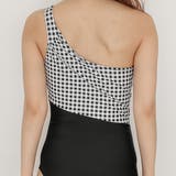 ロングスカート付き ワンショールダーワンピース モノキニ | レースレディース | 詳細画像14