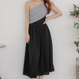 ロングスカート付き ワンショールダーワンピース モノキニ | レースレディース | 詳細画像15