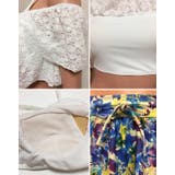 花柄ショートパンツ付き セパレート水着 フレアパンツ | レースレディース  | 詳細画像20 