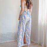 ロングパンツ付き ニット素材 ビキニ水着3点セット | レースレディース | 詳細画像12