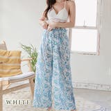 ロングパンツ付き ニット素材 ビキニ水着3点セット | レースレディース | 詳細画像16