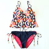 ペプラムキャミソールビキニ リバーシブルショーツ 水着2点セット | レースレディース  | 詳細画像20 