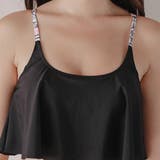 フリルカバーアップタンキニ ビキ 水着2点セットバンドゥー | レースレディース | 詳細画像7