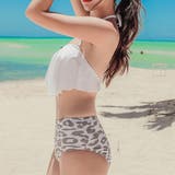 フレアビキニ ハイウエストショーツ 水着2点セットバンドゥー | レースレディース | 詳細画像14