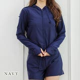ラッシュガードパーカーセットアップ レディース 水着2点セット | レースレディース | 詳細画像7