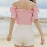 ワンピース水着 デニム地ショートパンツ付き 2点セット | レースレディース | 詳細画像8