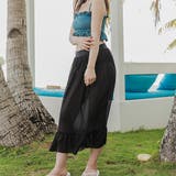 シースルースカート付き ビキニ 水着3点セット | レースレディース  | 詳細画像17 