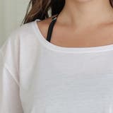 カバーTシャツ&ショートパンツ付 バッククロス ビキニ | レースレディース | 詳細画像9