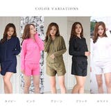 UVカット長袖ラッシュガード ショートパンツ上下セット 水着2点セット | レースレディース | 詳細画像2