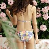 花柄ビキニ ショートパンツ レースカバーアップ付き | レースレディース  | 詳細画像12 