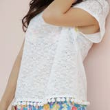 花柄ビキニ ショートパンツ レースカバーアップ付き | レースレディース  | 詳細画像18 