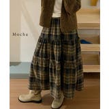 配色 チェック柄 ティアード | レースレディース  | 詳細画像8 