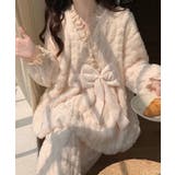 カシュクール風 Vネック リボン | レースレディース  | 詳細画像5 