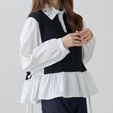 DAYRA ベスト風 配色 | レースレディース | 詳細画像1