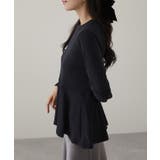 ランダム リブ ペプラム | レースレディース  | 詳細画像8 