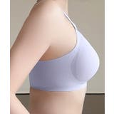 ソリッドカラー カットアウト風 ノンワイヤー | レースレディース  | 詳細画像14 