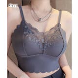 バックレース スカラップ ノンワイヤー | レースレディース  | 詳細画像10 