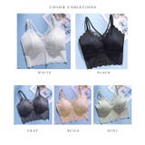 バックレース スカラップ ノンワイヤー | レースレディース  | 詳細画像7 